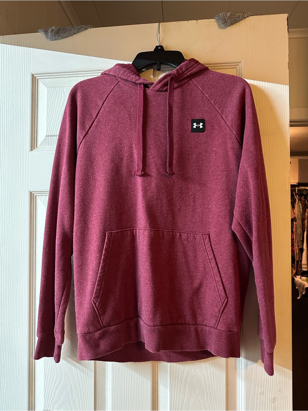 Under Armour Burgundy Pullover Hoodie